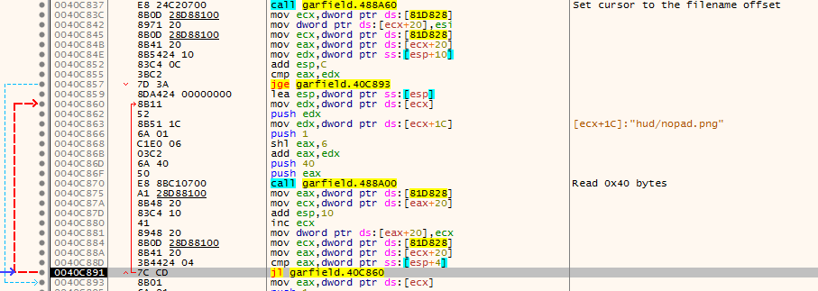 x64dbg loop