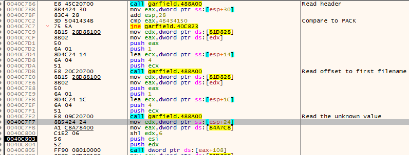 x64dbg unkown value